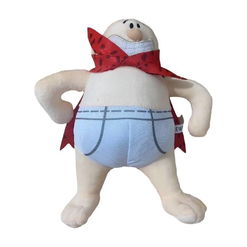 Plush Captain Underpants Adventure Doll Cartoon Stuffed Toy 22cm Pp Cotton**