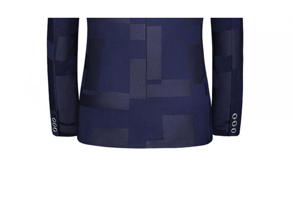 2022 Men's Slim-Fit Jacquard Suit: Large Size Casual, Wedding & Nightclub