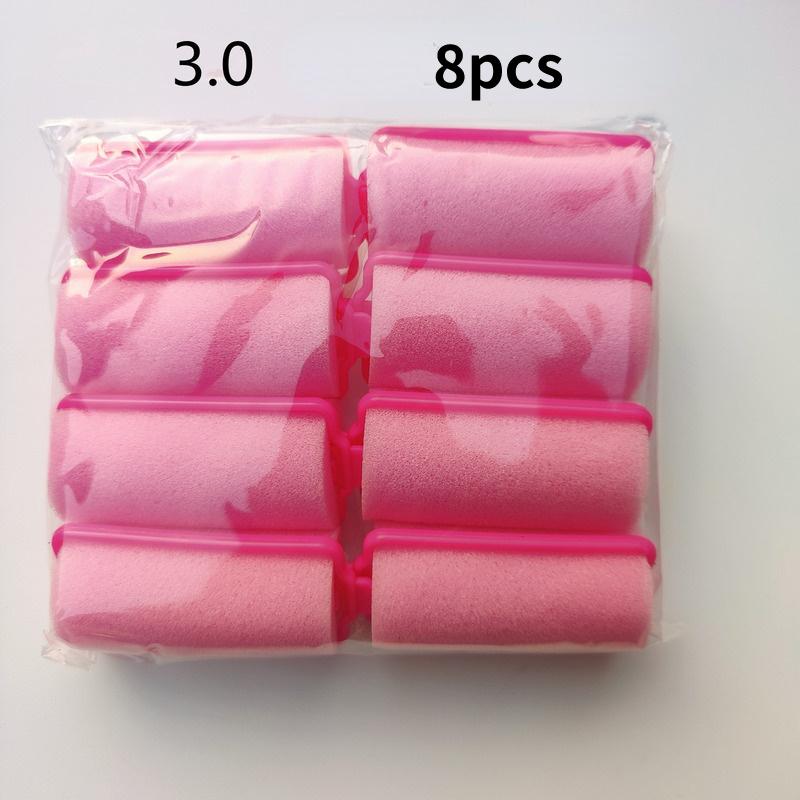 6-14 Stück Weiche Schwamm Schaumstoff Kissen Haarwickler Lockenwickler Haar Pony Salon Friseur DIY Locken Friseursalon Set DIY Haarstyling Werkzeuge