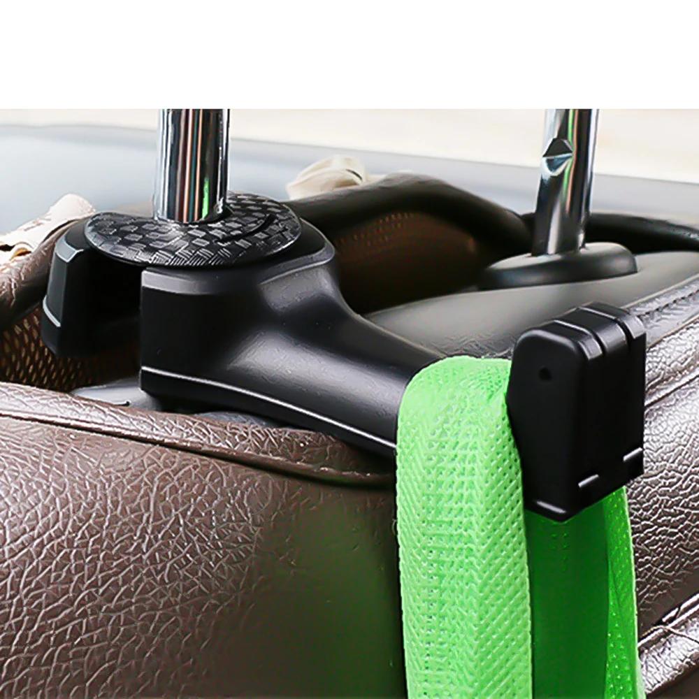 Car Seat Back Hook Headrest Hidden Mount Auto Vehicle Back Seat Organizer Car Accessories Hanging Hooks Storage Hanger Universal