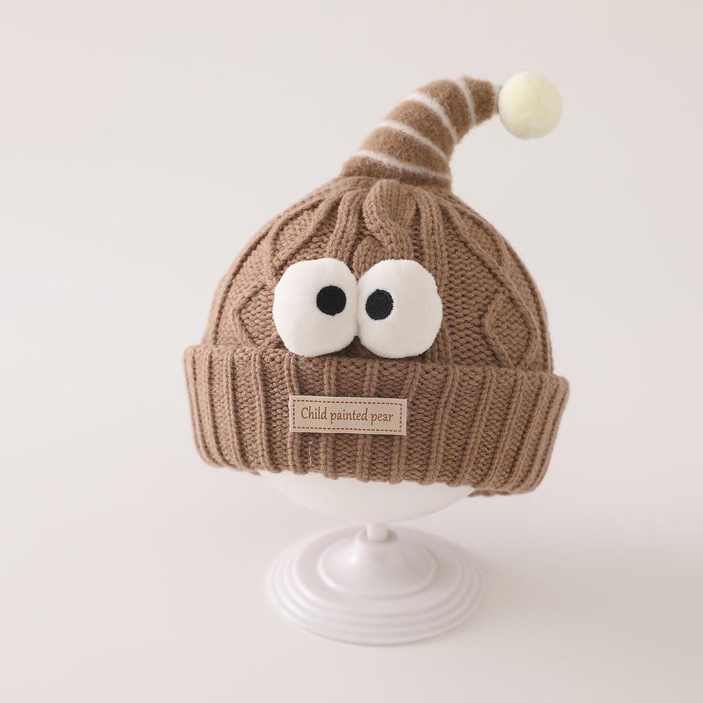 Baby Winter Knit Hat With Cartoon Animal Design For Toddler Boys Girls Warmth