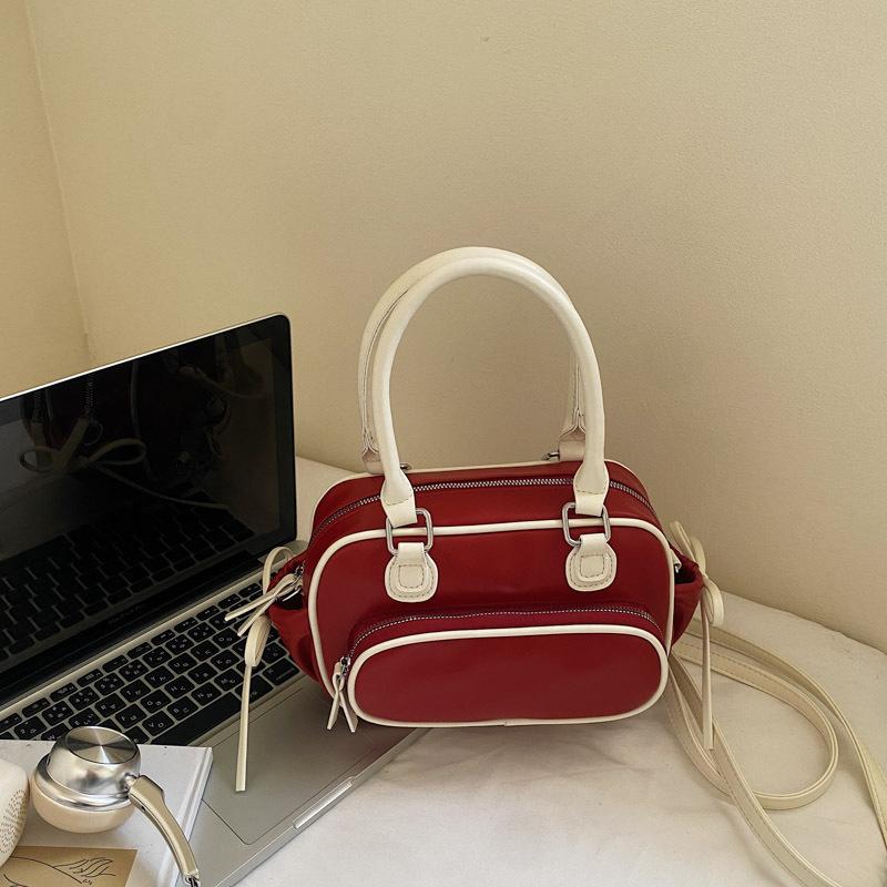 New messenger bag women's 2025 new portable small square bag trendy fashion backpack simple shoulder bag