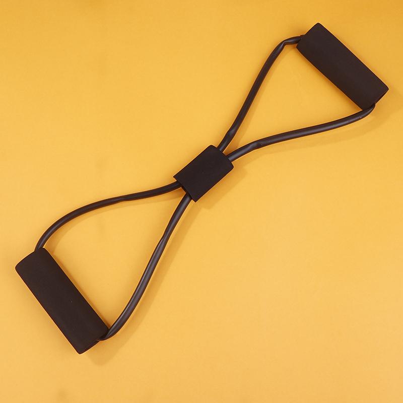 

1Pc Fitness 8 Word Yoga Elastic Band Gum Resistance Rubber Bands Fitness Fitness Equipment Expander Workout Gym Exercise Train