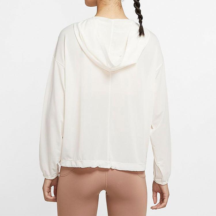 Nike Sweatshirts Women's Light Ivory Hooded Moderate Regular CJ5285-110