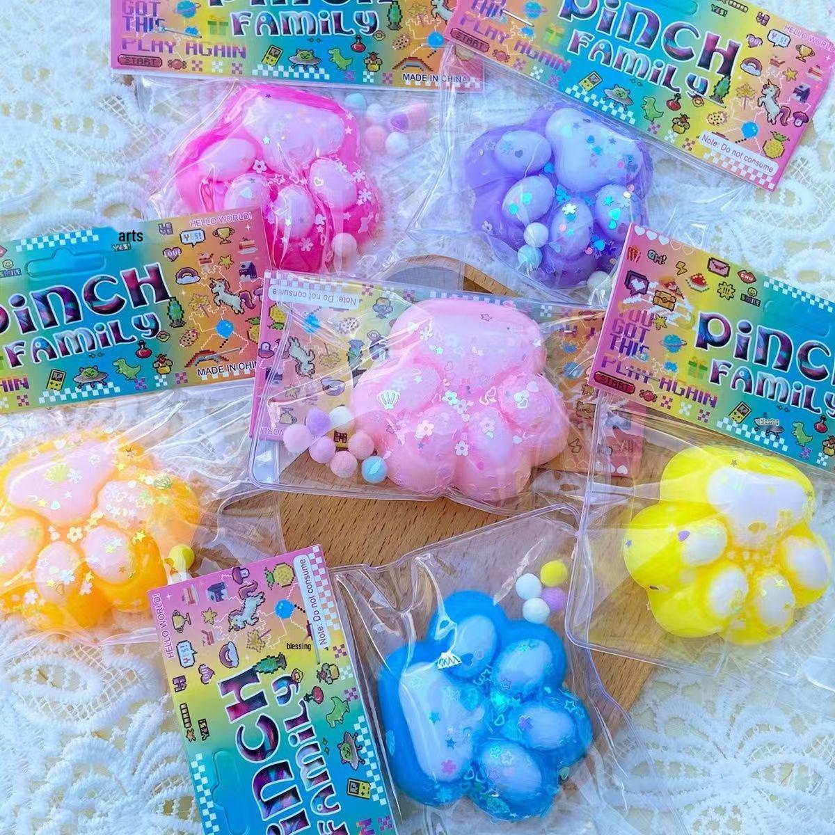 

Aurora Cat Paw Silicone Stress-Relief Toy