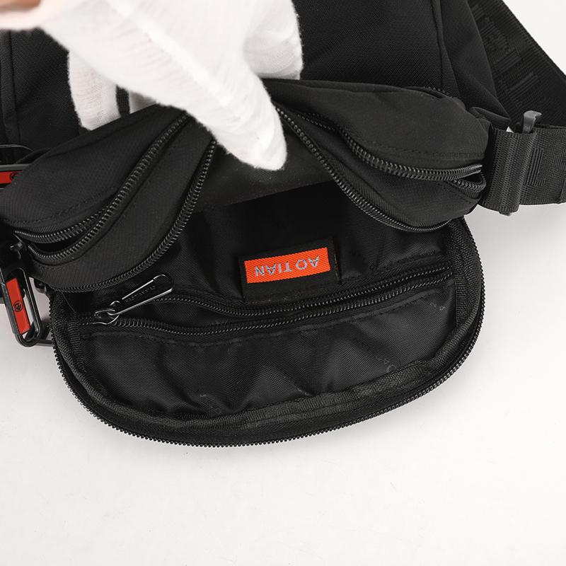 Herren Umhängetasche Oxford Tasche Mehrfachfach Schultertasche