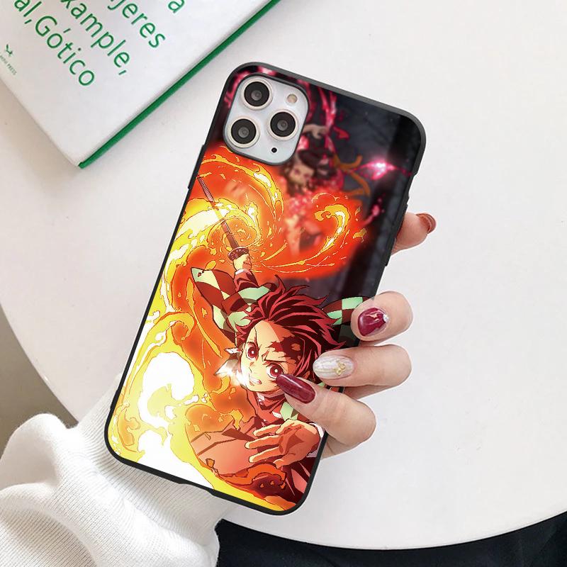 

Чехол Demon Slayer Kimetsu для Samsung Galaxy Note 8 9 10 Pro 20 S8 S9 S10e S20 Lite S21 FE S22 Ultra S10 Plus M31 M32 M52 Coque M52 5G