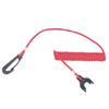 Emergency Stop Switch Safety Lanyard Tether 0176288 for Johnson Evinrude OMC Outboard Motors