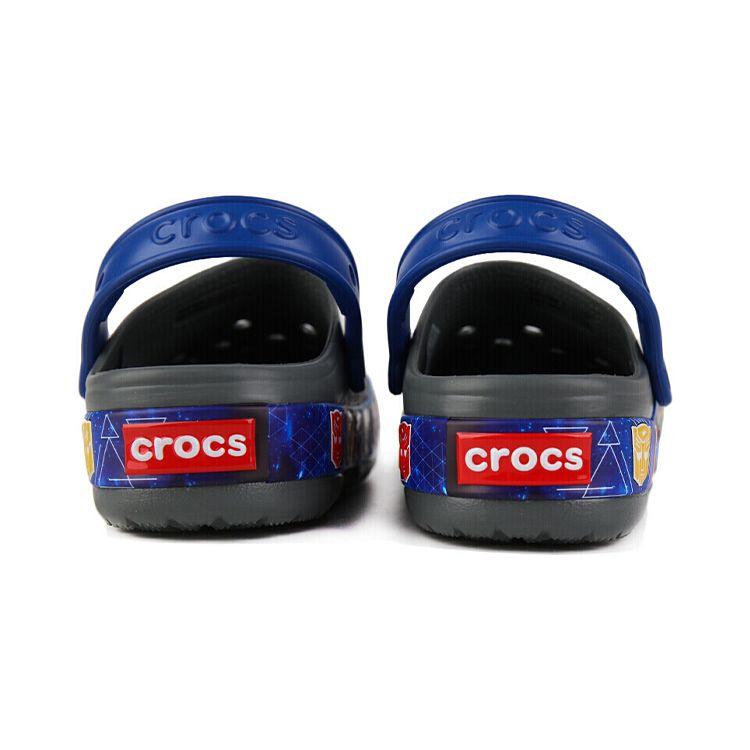 Crocs Classic Clog CFL Transformers Bnd Lt Slate Graffiti Kids Clogs Gray 205501-0DA