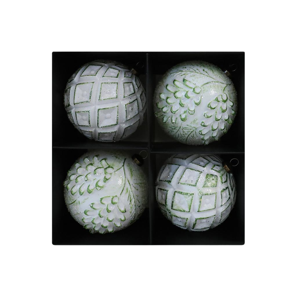 Antique Christmas Ball Set Christmas Window Decoration Props Christmas Tree Decoration Hanging Ball