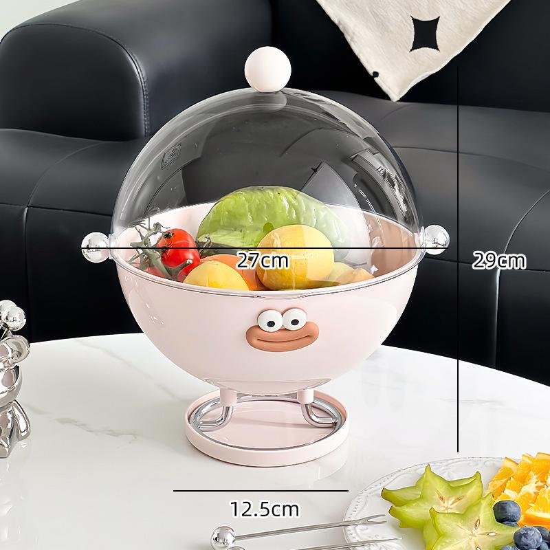 Fruit Tray  New High-value Fruit Pot Drain Tray Snacks Placed on The Coffee Table Dried Fruit Tray