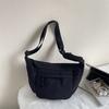 Large Capacity Solid Color Commuter Shoulder Bag Women's Crossbody Bag