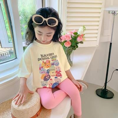 Girls Summer Clothes, Short-sleeved T-shirts, Children's Clothes, Baby Girl T-shirt Tops, Summer Bottoming Shirts, Children's Clothes
