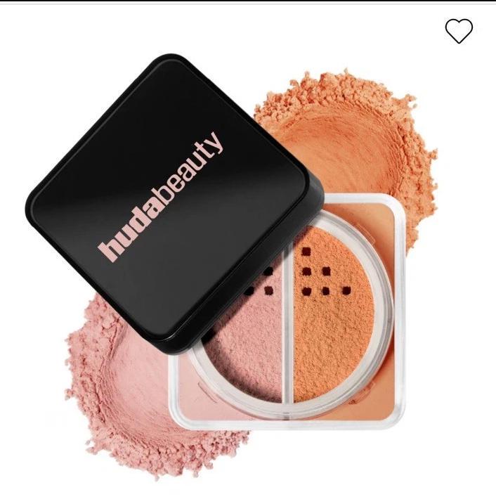 Huda Beauty Двухцветная рассыпчатая фиксирующая пудра - Стойкий контроль жирности 20g