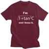 Mens IM Sec C And I Know It Funny Sexy Math Humor T Shirts Pure Cotton Short Sleeve Tee Shirt Loose Fit Streetwear Clothing