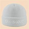 1pc God Is Good Christian Faith Warm Knitted Hat Unisex Skiing,Cycling,Gatherings and Daily,Giving Gifts to Family and Friends