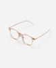 Peullang Pf287 French Square Eyeglass Frames Cinnamon (C7)