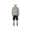Asics Sports Lifestyle Series American Retro Soft Comfortable Crew Neck Long Sleeve Sweatshirt Unisex Sweatshirt Gray 2203A311-250