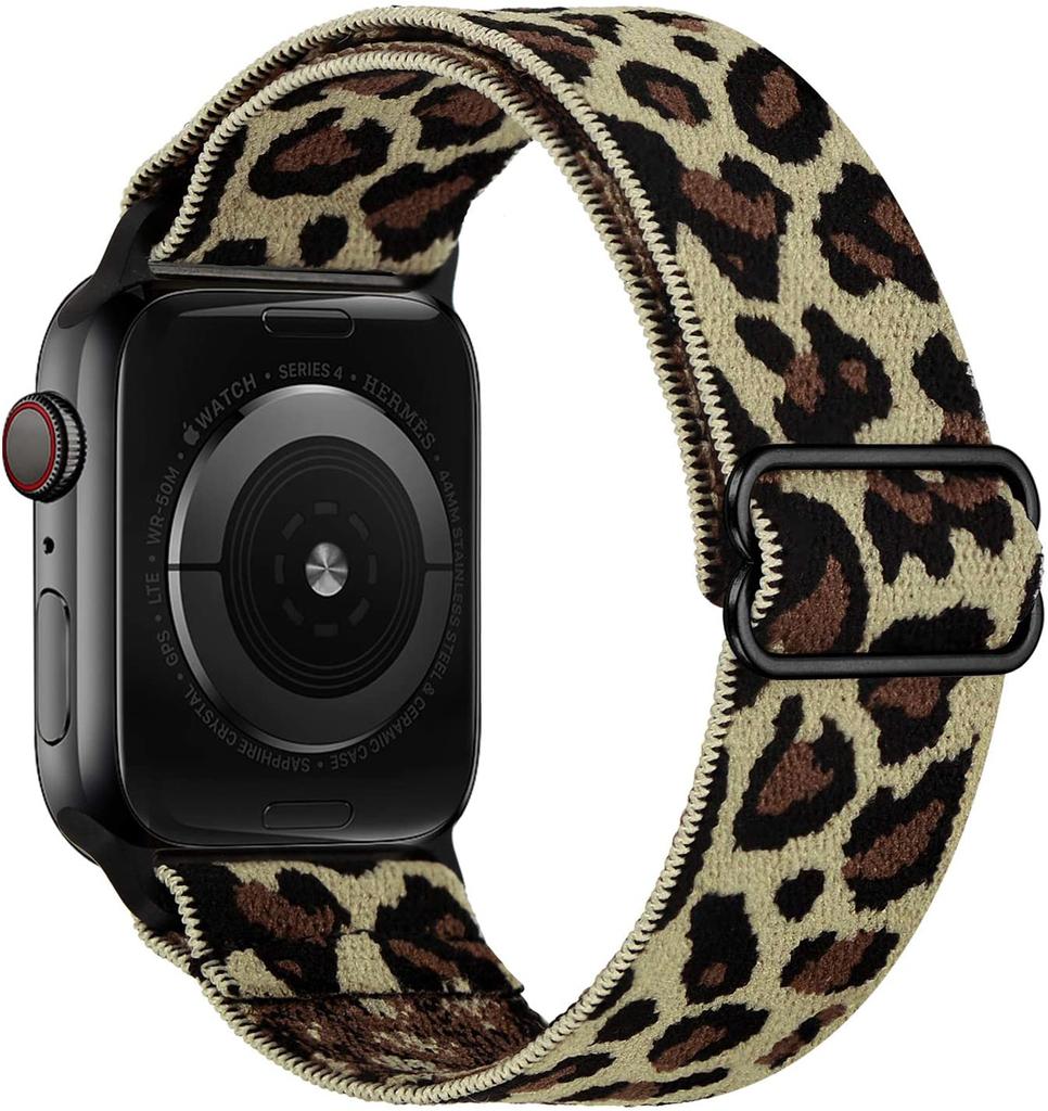 Scrunchie Strap for Apple watch ultra 2 band 49mm 44mm 40mm 45mm 41mm 46mm Elastic Nylon bracelet iWatch series 3 6 se 7 8 9 10