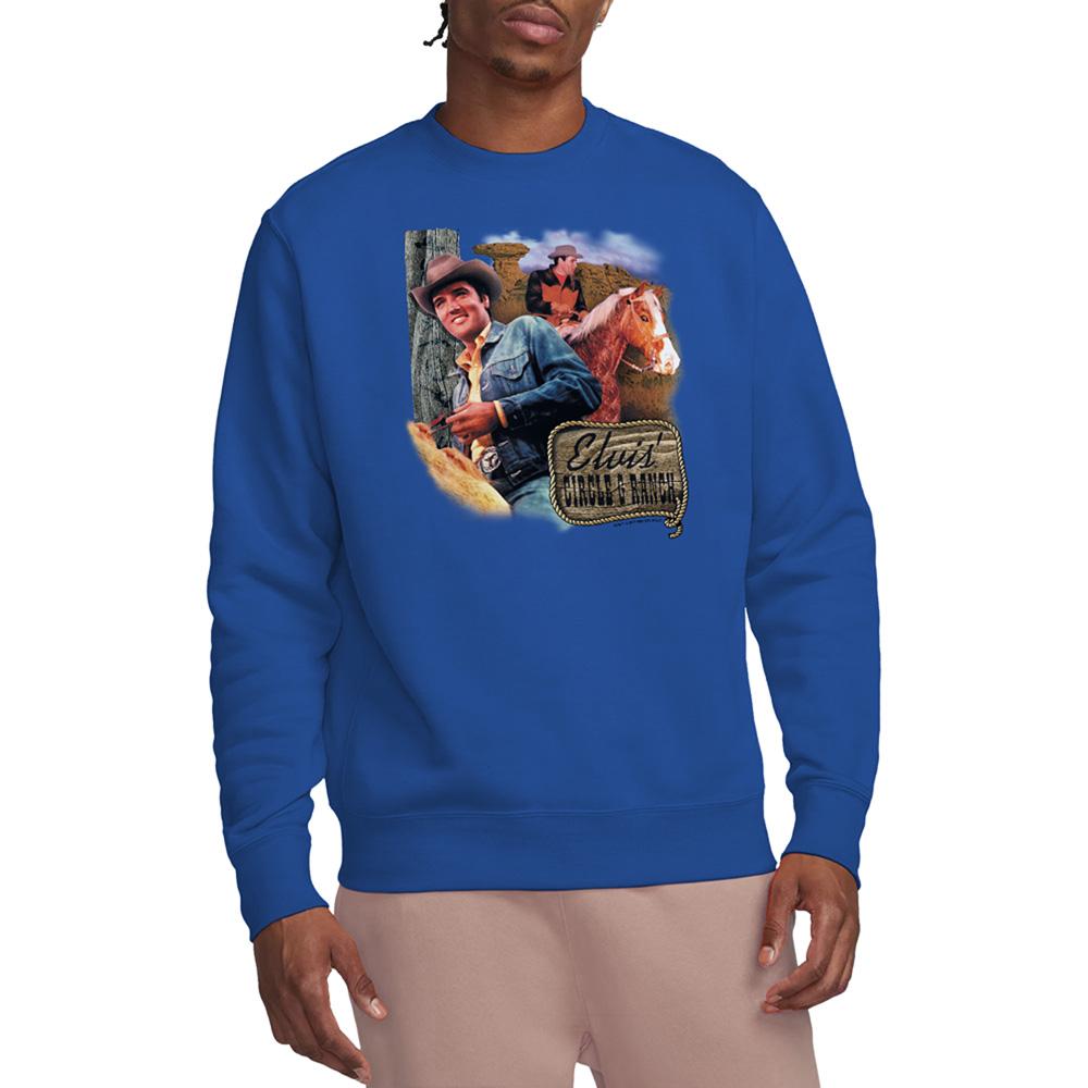 Elvis Presley Unisex Adult Ranch Sweatshirt
