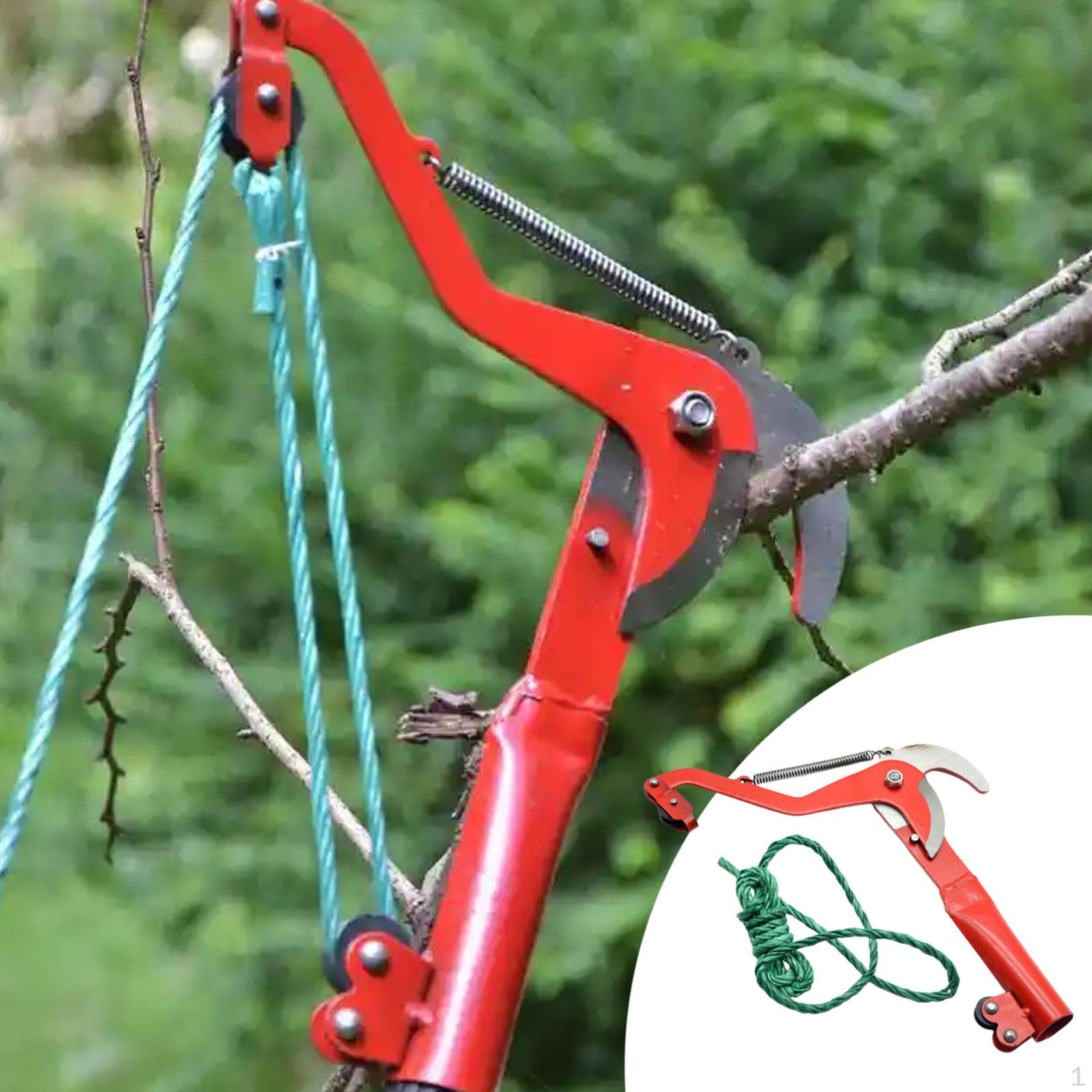 

Высотные секаторы Садовый инструмент Плодосборник Многофункциональный Прочный Сучкорез с красный