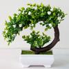 Realistic Artificial Bonsai Small Tree for Garden and Living Room Decor