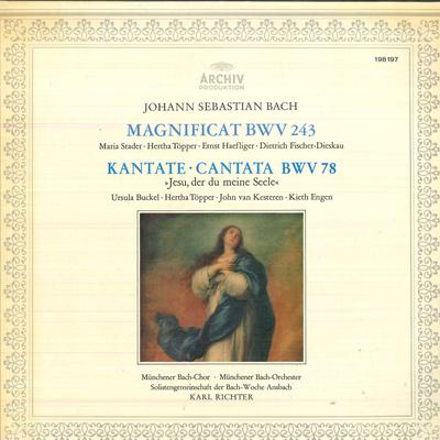 LP Record KARL RICHTER MUNCHENER BACH CHOR J S Bach Magnificat Bwv243 Kantat 198197 ARCHIV PRODUCTI Germany Classical Used