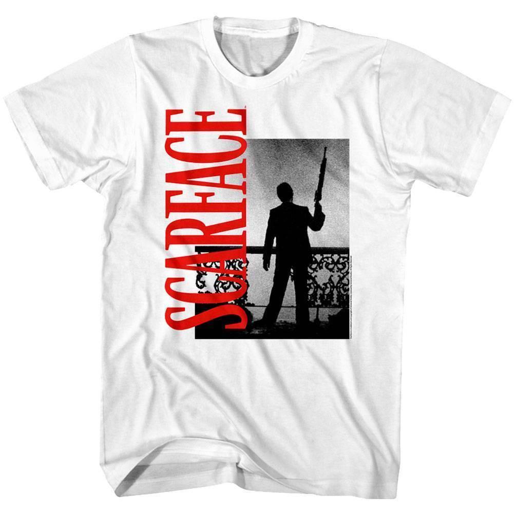 Scarface Balcony Scene Men T Shirt XL