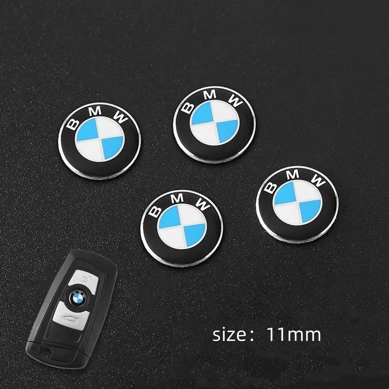 11mm applicable car key logo sticker For BMW 1 3 5 7 series x1 x3 x4 x5 x6 remote control key logo sticker 1.1CM in diameter bzbf85