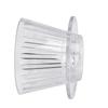   Coffee Dripper PC Clear Flat Bottom Pour Over Coffee Dripper Easy To Clean for Brewing