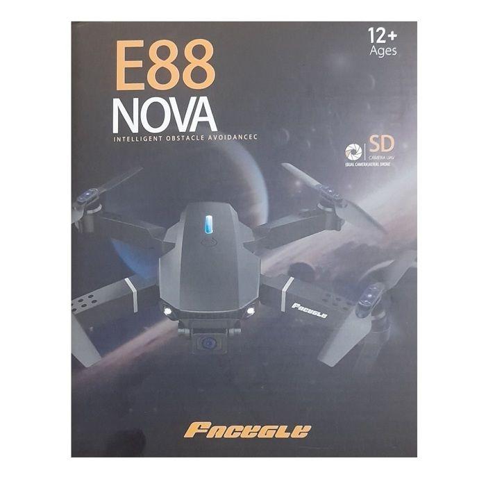 FACEGLE Drone E88 Nova Noir drone télécommandé 500mAh avec double caméra