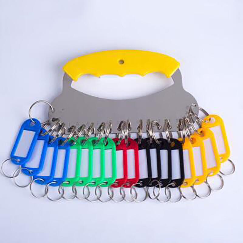 XIZUO 18-Position Stainless Steel Key Organizer