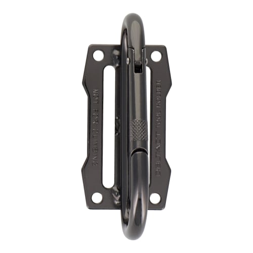 Sankyo Corporation DBLTACT Carabiner Tool Holder, Steel, Gunmetal, DT-TH-811G