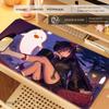 HYBXAXC Genshin Impact Hu Tao Anime Rubber Mouse Pad Large Mousepad Mat Deskmat Pc Accessories Desk Protector Gamer Keyboard Pad