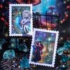 10 Sheets DIY Scene Sticker Landscape Sticker Aesthetic Sticker Forests Series Sticker Scrapbook Sticker Journal Sticker