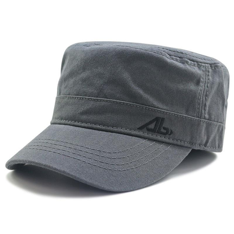 Large Size Flat Top Hat Men's Hat Big Head Circumference Four Seasons Pure Cotton Cloth Duck Tongue Baseball Cap Casual