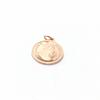 Purple Gold Queen Round Brand Pendant Necklace Classic Vintage Color Gold Plated Rose Gold Set Chain