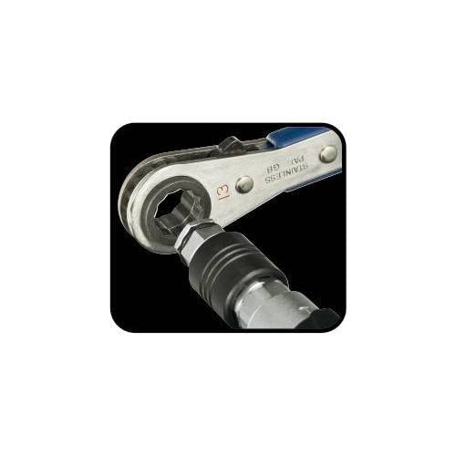 TAJIMA BSZN40 Interchangeable Bit Socket for Fully Threaded Screws, Thread Diameter: 4mm (W1/2), 1 Piece