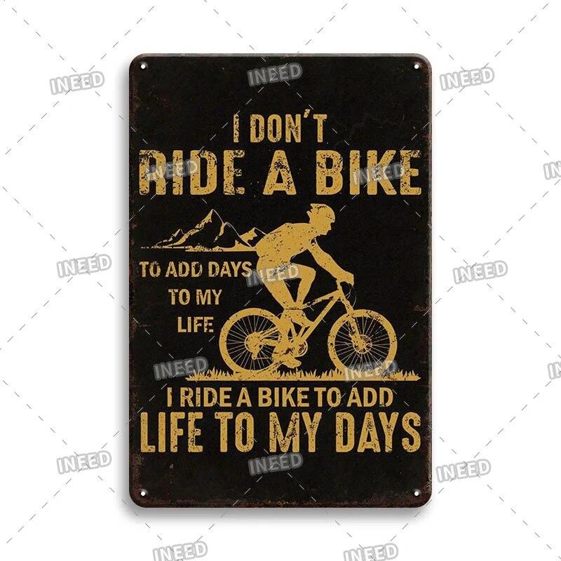 Funny Sentence Tin Sign Decorative Vintage Shabby Metal Sign Decor Metal Plate for Garage Man Cave Bar Pub Home Wall Decor