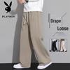 PLAYBOY Men's Relaxed Fit Straight Leg Sports Pants