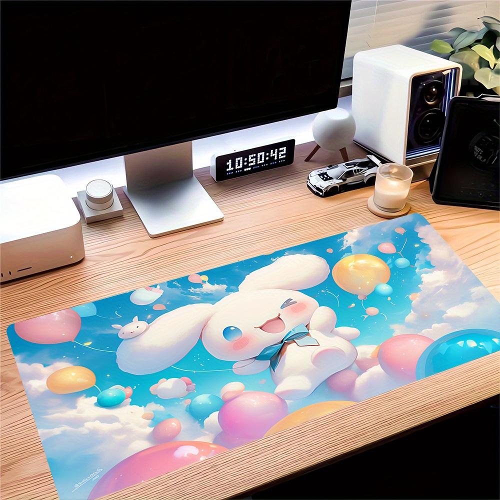 1pc Cinnamoroll Balloons SkyComputer Pad with Vibrant Game Machine Print, Mouse Pads for Desk0515023