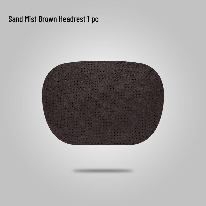Perforated Suede Neck and Lumbar Support Pillow for Mercedes S-Class Maybach
