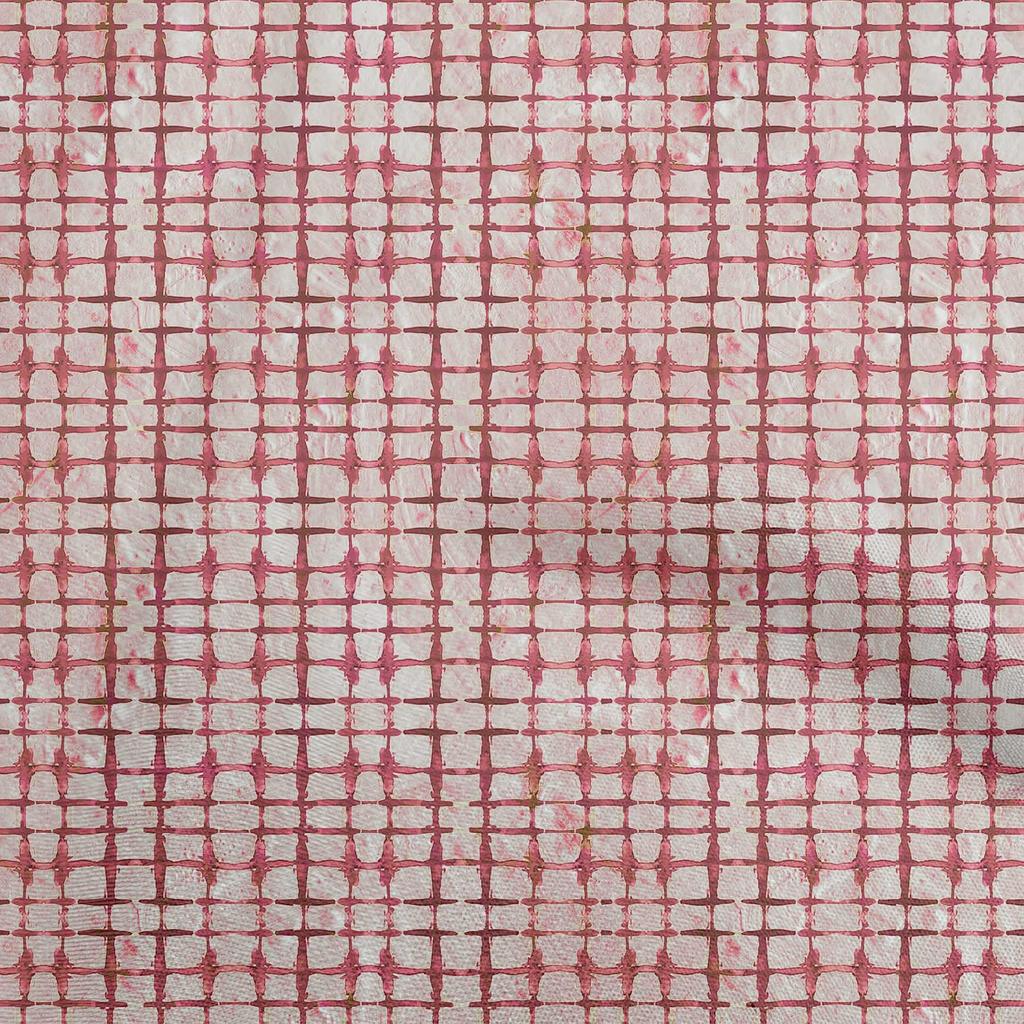 oneOone Bavlněný Flex Zelený Látka Abstraktní Akvarel Geometrický Řemeslné Projekty Dekor Látka Tištěná na Metráž 40 Palců