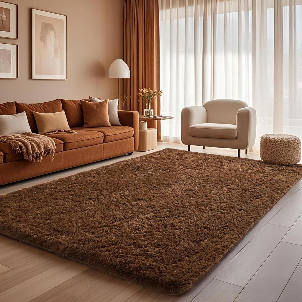 Area Carpets Are Suitable For Living Rooms And Bedrooms. They Are Anti-Slip, Fluffy And Soft Carpets For Home Decoration