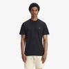[Sharp] Pique Stripe T-Shirt - Black Afpm2612392-102