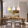 Modern Macaroon Pendant Lights Aluminum Suspension Hanging Lamp for Bedroom Bedside Dining Room Kitchen Cafe Island Decor