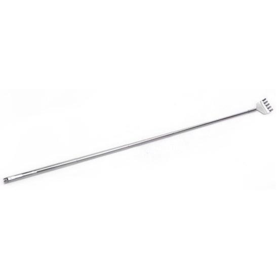Stainless Steel Extendable Back Scratcher Portable Hard-to-Reach Areas Five-Teeth Telescoping Handle Back Scratcher Massager Tools
