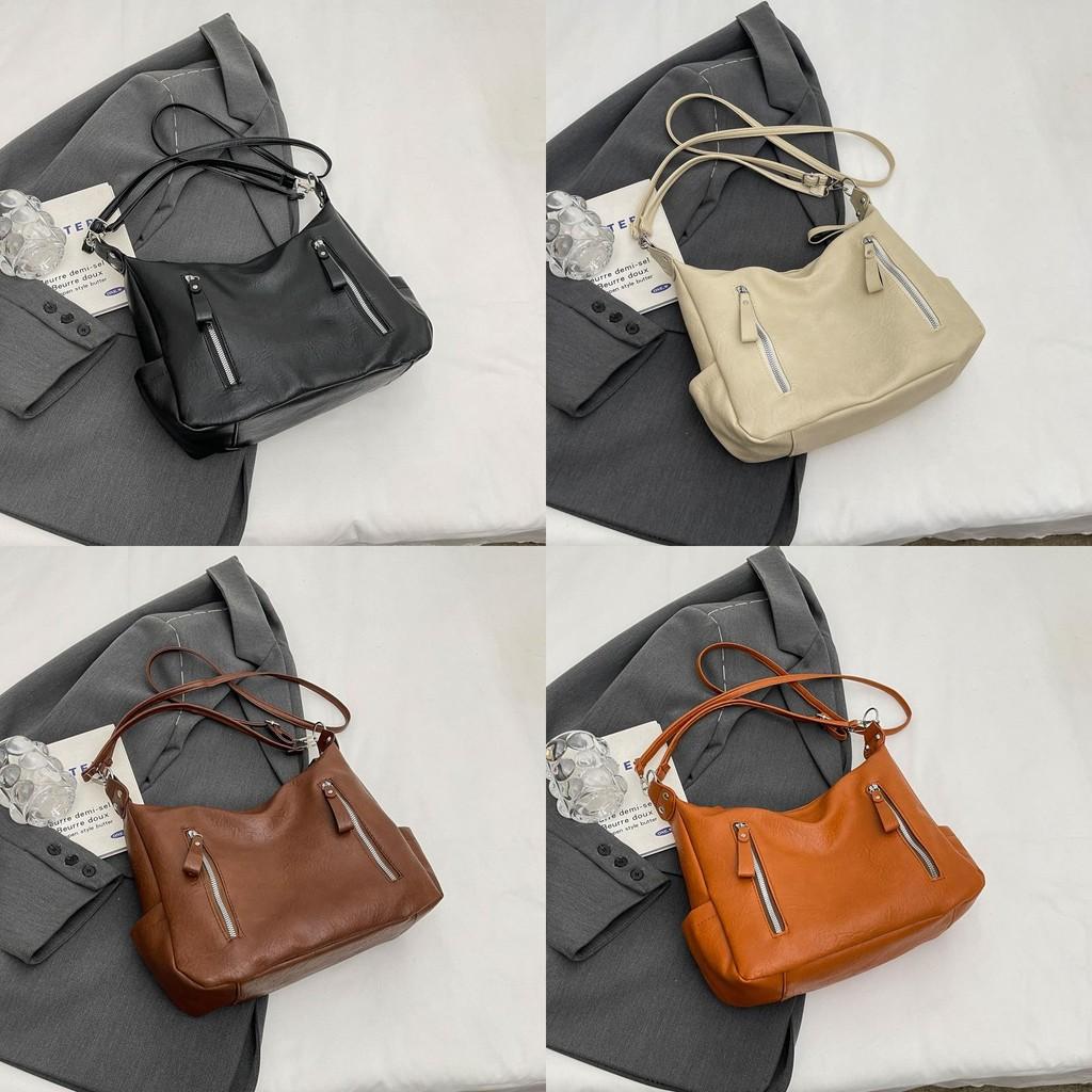 Vintage Big Tote Bag For Women With Soft Pu Fabric For Urban Fashion