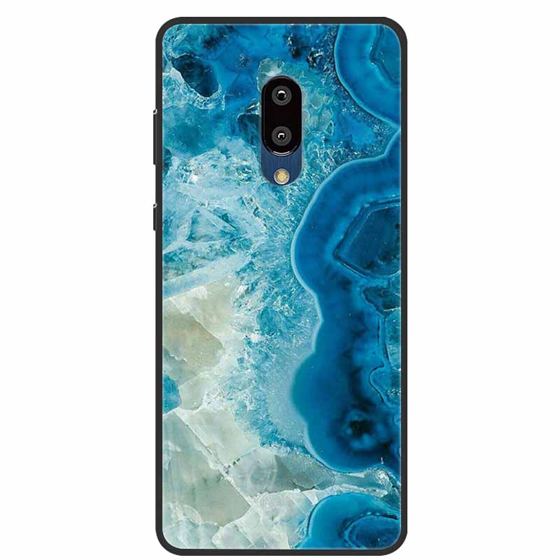 For Sharp Aquos Zero 2 Case Bumper Marble Silicone TPU Soft Phone Cover For Sharp Aquos Zero2 SH-Z20 SHV47 Case Cartoon Funda