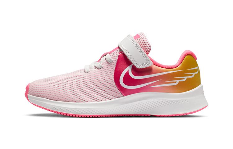 

Nike Star Runner 2 Sun Breathable Low top Kids Running Shoes Pink Yellow Gradient Children Aged 3 7 Years Old CN8515-001 28